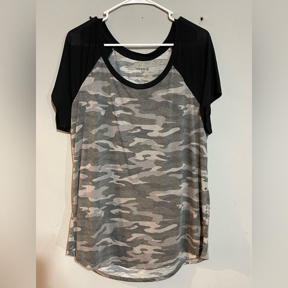 torrid Tops - Torrid top, brand new. Size 2x very soft. 65% Polyester and 35% Rayon